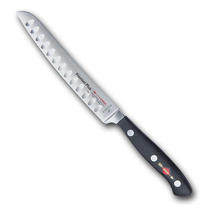 Premier Plus-serien universalkniv med skaret kant, 15 cm, TYKK - 1 stk - 
