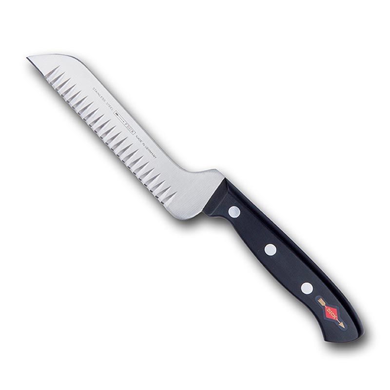 Superior serie farget skjaerekniv, vinklet handtak, 12cm, TYKK - 1 stk - eske