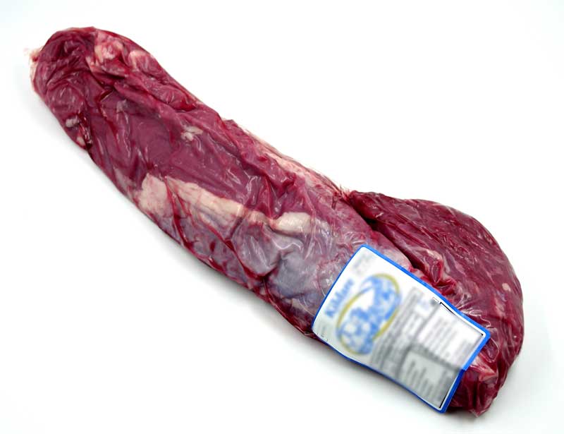 Filetto di manzo disossato, filetto, manzo, carne irlandese - circa 2,0 kg - vuoto