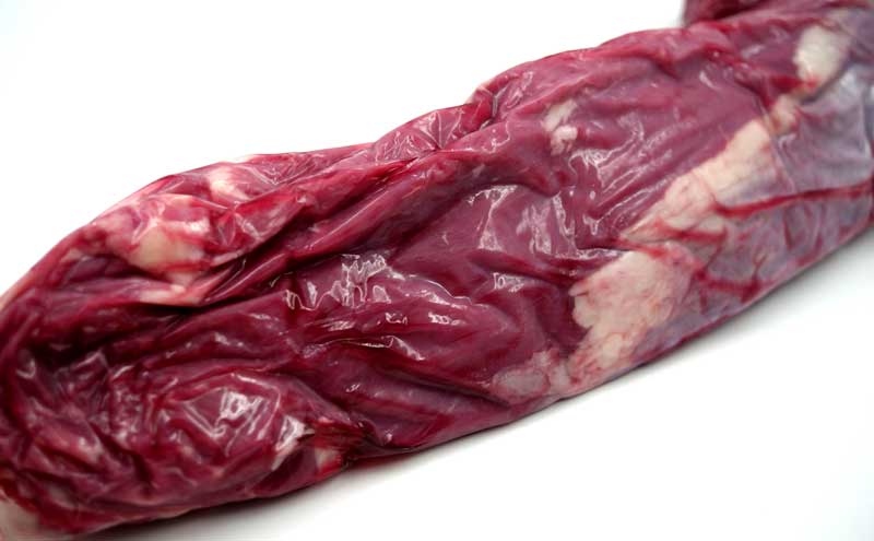 Filetto di manzo disossato, filetto, manzo, carne irlandese - circa 2,0 kg - vuoto