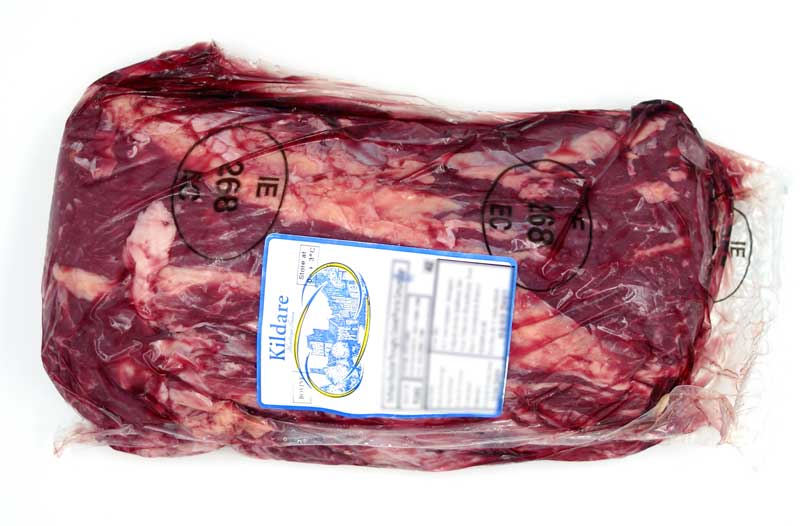 Entrecote Heritage, Cube Roll, daging sapi, daging dari Irlandia - sekitar 3,0kg - 