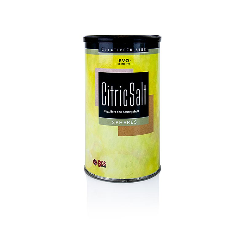 Creative Cuisine CitricSalt, sfaerifisering - 600 g - Aromaboks