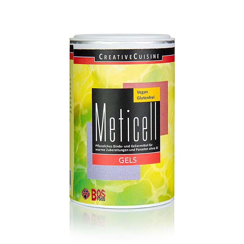 Creative Cuisine Meticell, agente gelificante metilcelulosa, E 461 - 80g - caja de aromas