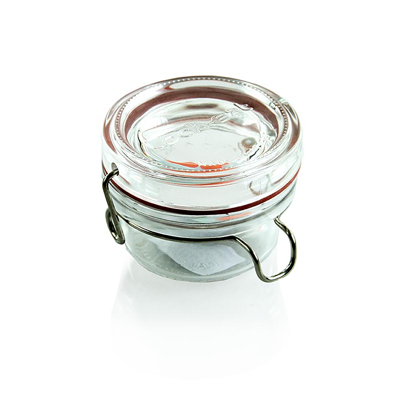 Bicchiere in filo metallico -Lock-Eat, 80 ml, inclusa gomma, rotondo - 1 pezzo - Sciolto