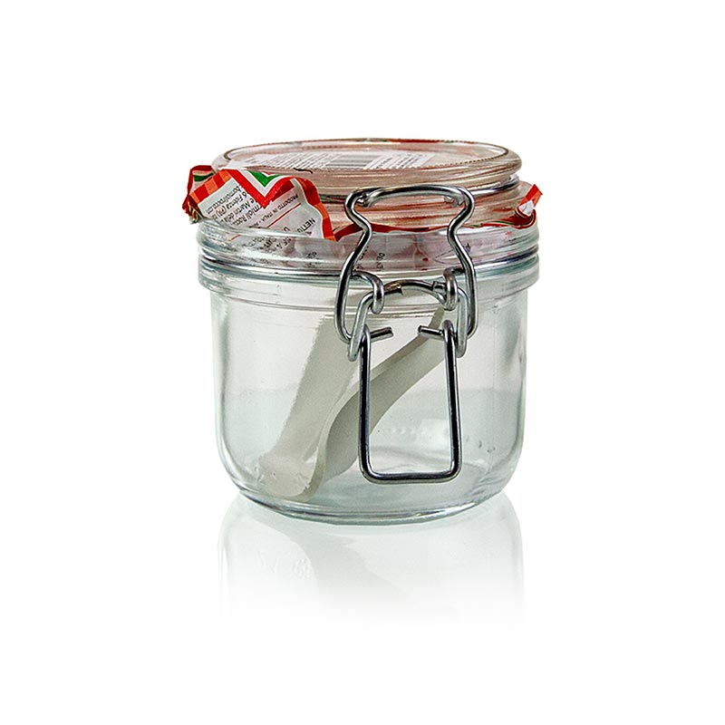 Terrina de vidrio oscilante de alambre Fido, 255 ml, redonda - 1 pieza - Perder