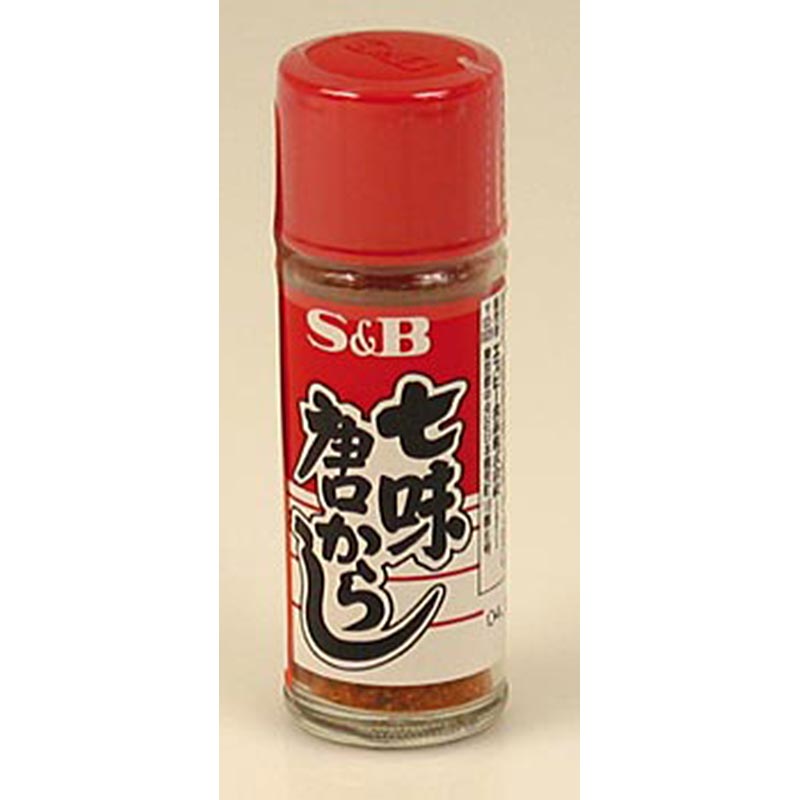 Chili-Pfeffer - Shichimi Tougarasi - 15 g - Streuer Chili-Pfeffer - Shichimi Tougarasi - 15 g - Streuer