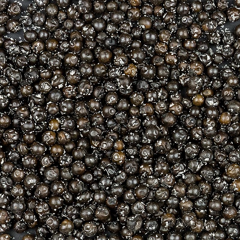 Schwarzer Pfeffer, mit Meersalz fermentiert, ganz, PEPPER DELUXE - 1 kg - Beutel
