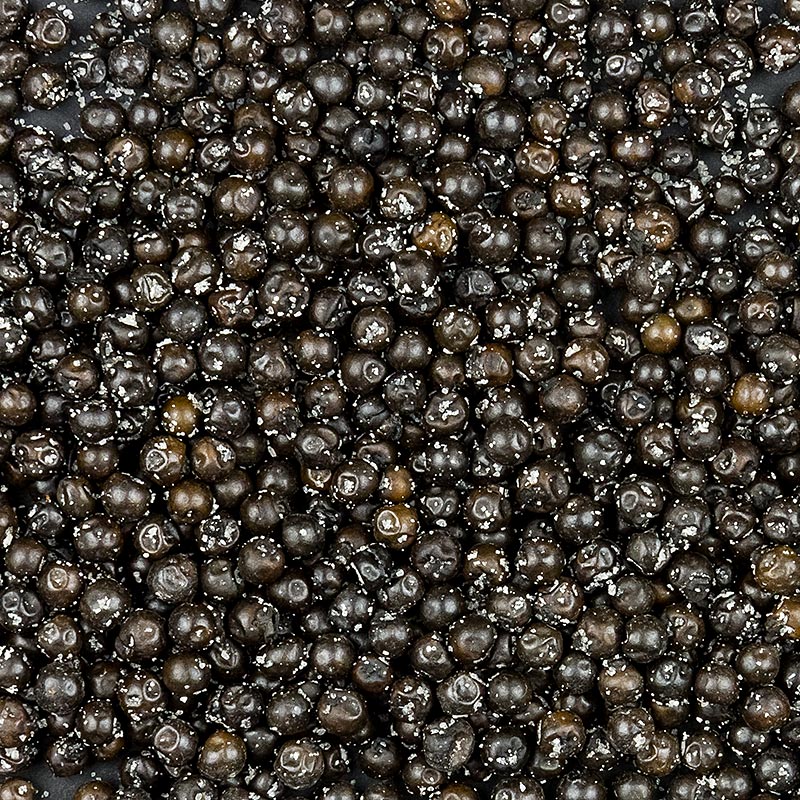 Schwarzer Pfeffer, mit Meersalz fermentiert, ganz, PEPPER DELUXE - 1 kg - Beutel Schwarzer Pfeffer, mit Meersalz fermentiert, ganz, PEPPER DELUXE - 1 kg - Beutel