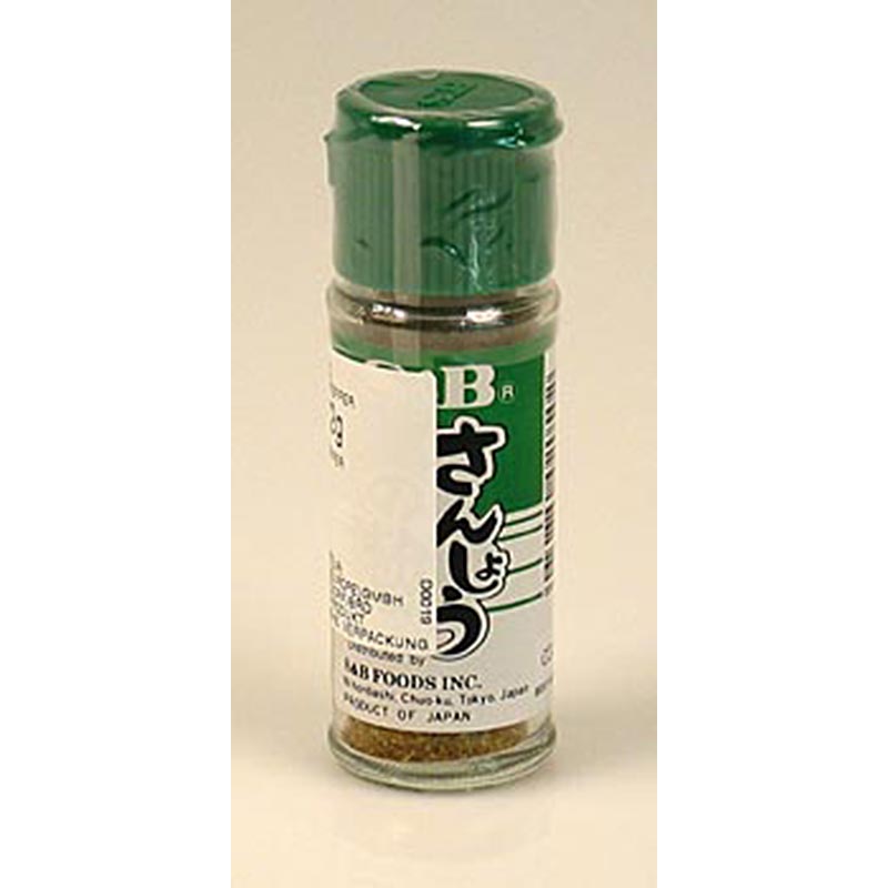 Sichuan Pfeffer - Sancho no Kona, Zitronenpfeffer, Japanischer Bergfeffer - 12 g - Streuer Sichuan Pfeffer - Sancho no Kona, Zitronenpfeffer, Japanischer Bergfeffer - 12 g - Streuer