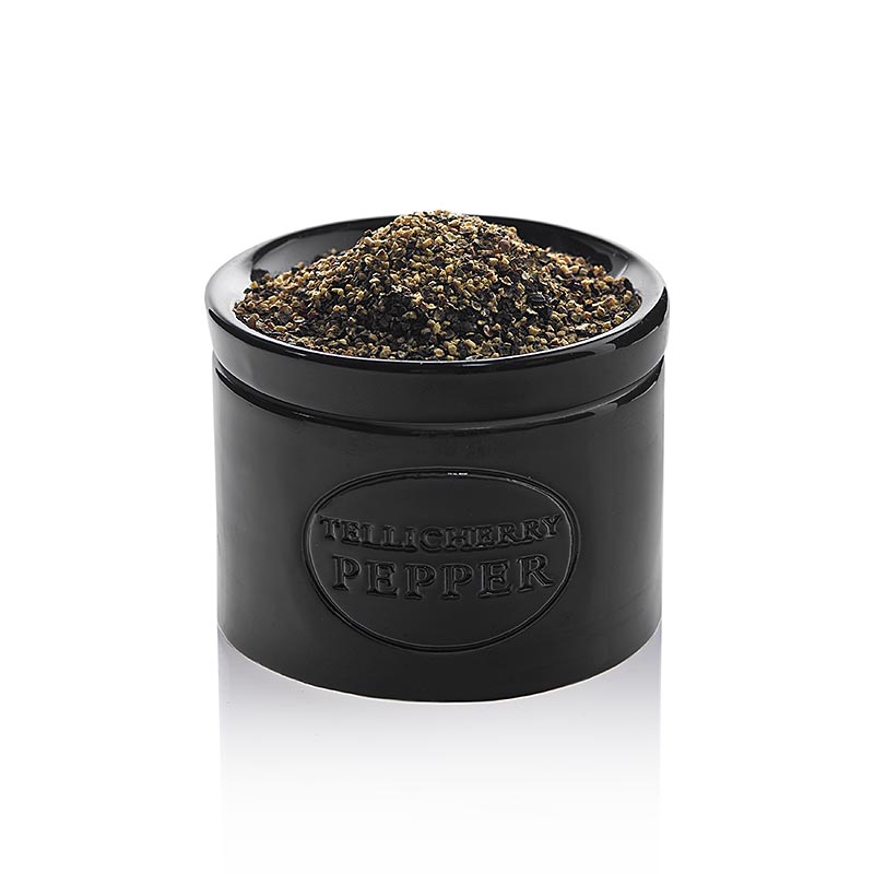 Tellicherry Pfeffer, grob geschrotet, im Tisch Gefäß, rund, Marisol - 70 g - Beutel Tellicherry Pfeffer, grob geschrotet, im Tisch Gefäß, rund, Marisol - 70 g - Beutel