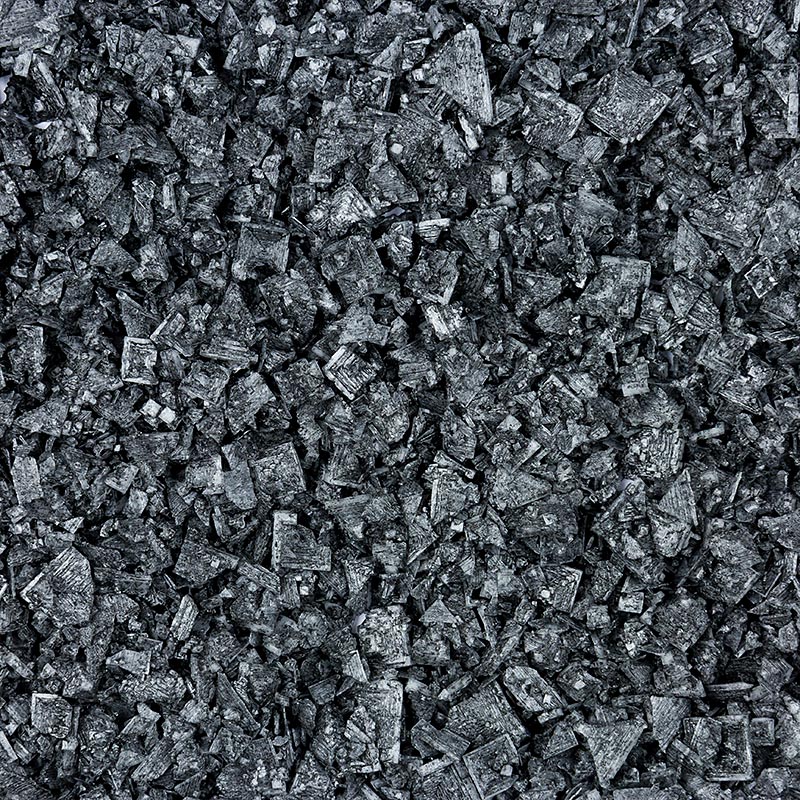 Dekorsalz schwarz in Pyramidenform, Petros, Zypern - 600 g - Pe-eimer Dekorsalz schwarz in Pyramidenform, Petros, Zypern - 600 g - Pe-eimer