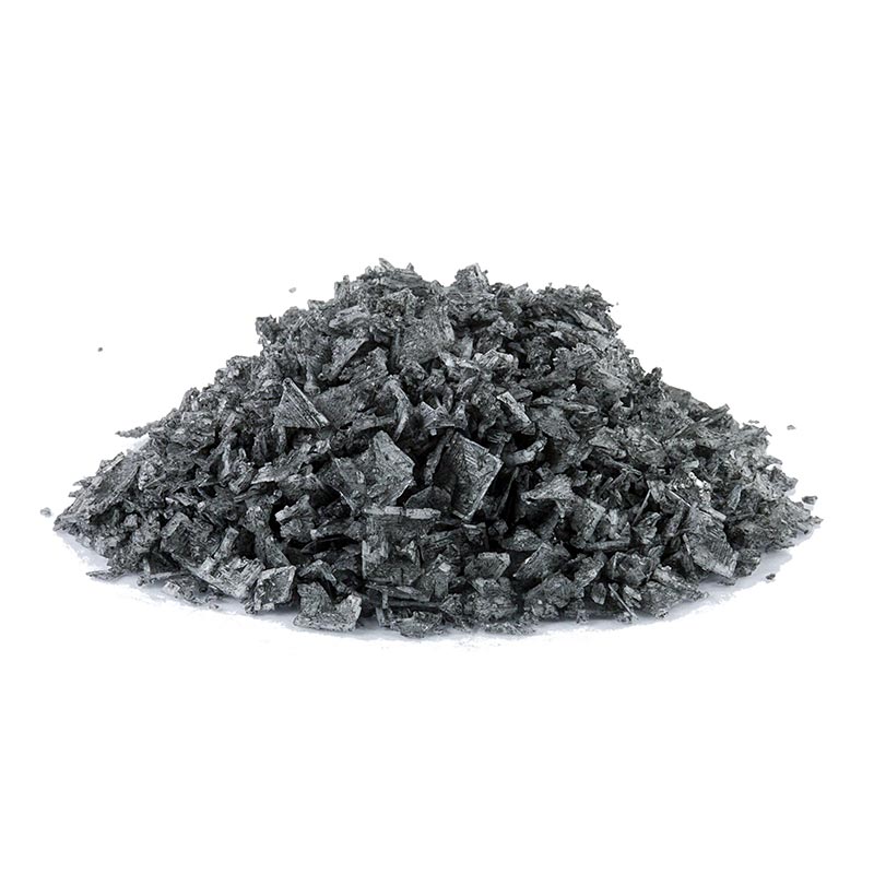 Dekorsalz schwarz in Pyramidenform, Petros, Zypern - 100 g - Pe-eimer Dekorsalz schwarz in Pyramidenform, Petros, Zypern - 100 g - Pe-eimer