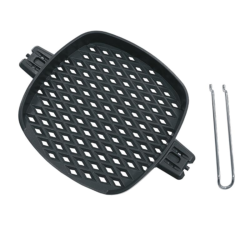 Hifficiency® Multispeed pizza / grill pan, 28x28cm, bersalut - 1 keping - Longgar