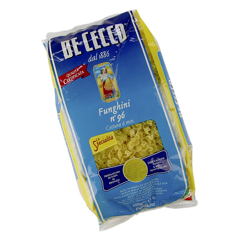 De Cecco Funghini, No.96 - 500 g - Beutel De Cecco Funghini, No.96 - 500 g - Beutel