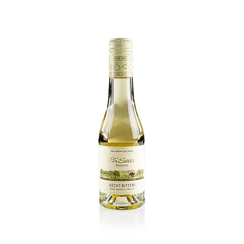 Verksmidhjan Jorg Geiger PriSecco Aecht Bitter, afengislaus - 200ml - Flaska Verksmidhjan Jorg Geiger PriSecco Aecht Bitter, afengislaus - 200ml - Flaska