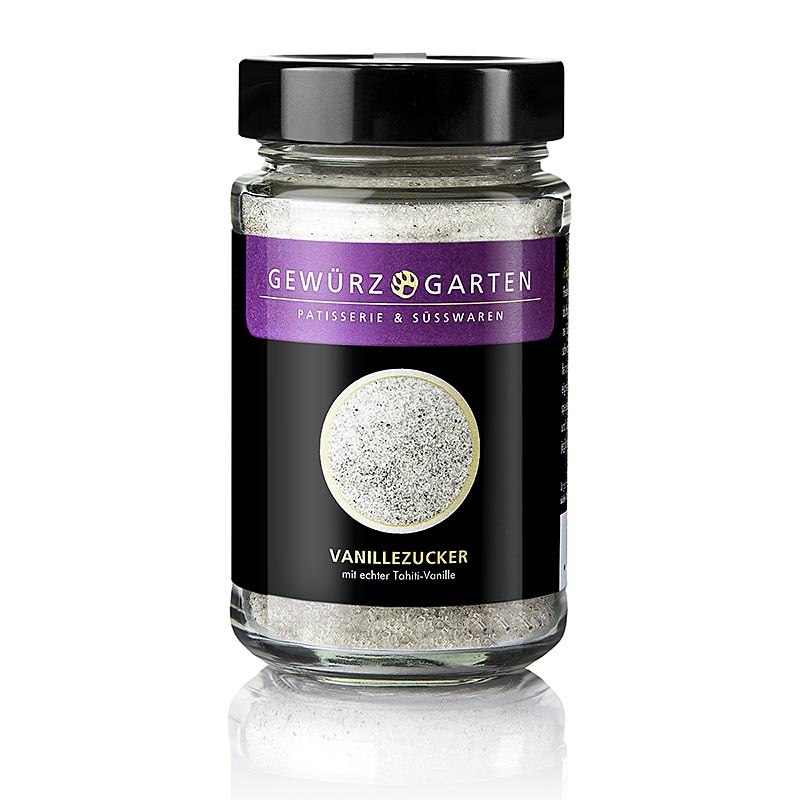 Spice Garden Vaniljsocker, med Tahitisk vanilj - 200 g - Glas