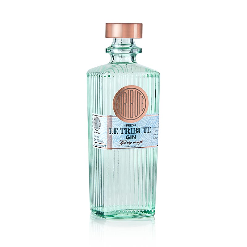 Le Tribute Gin, 43 tilavuusprosenttia, Espanja - 700 ml - Pullo