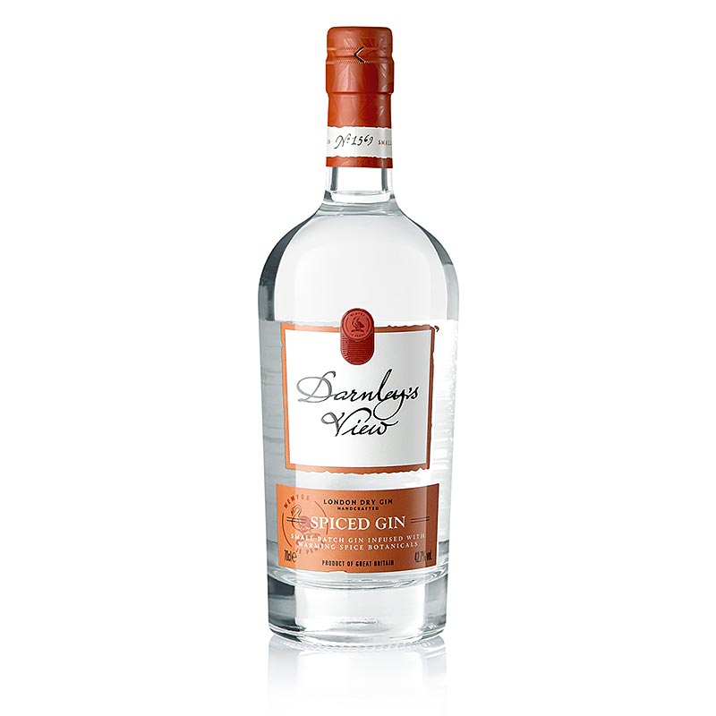 Darnley`s View, Spiced London Dry Gin, 42,7 % vol. - 700 ml - Pullo