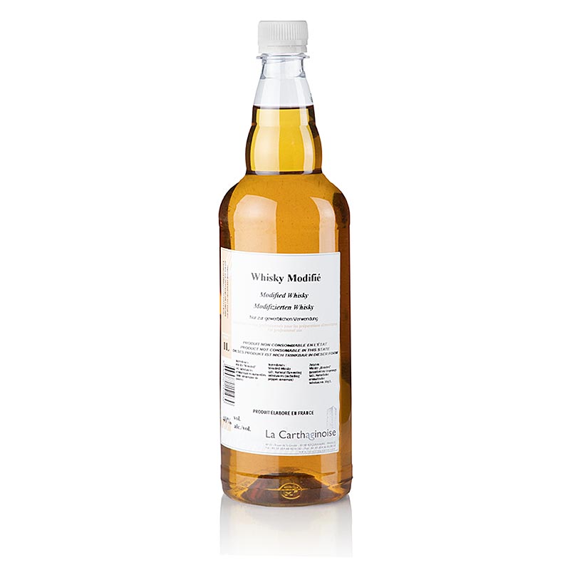 Whisky escoces - modificado com sal e pimenta, 40% vol., La Carthaginoise - 1 litro - Garrafa PE