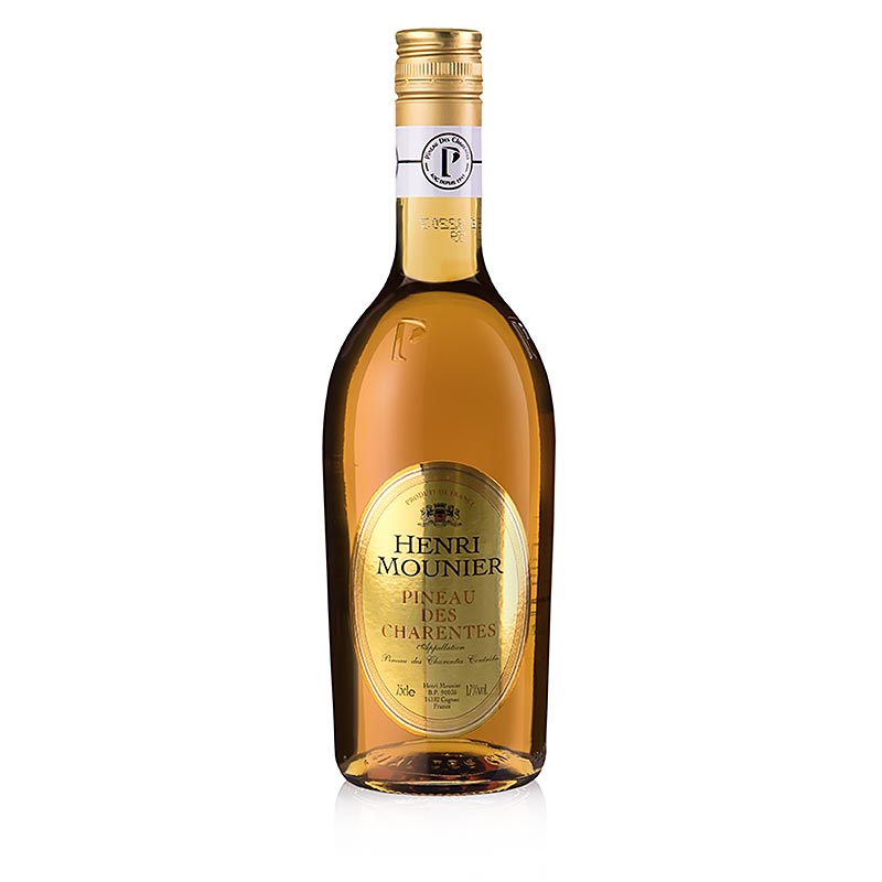 Licor de conhaque Henri Mounier Pineau des Charentes 17% Vol. 0,75l - 750ml - Garrafa