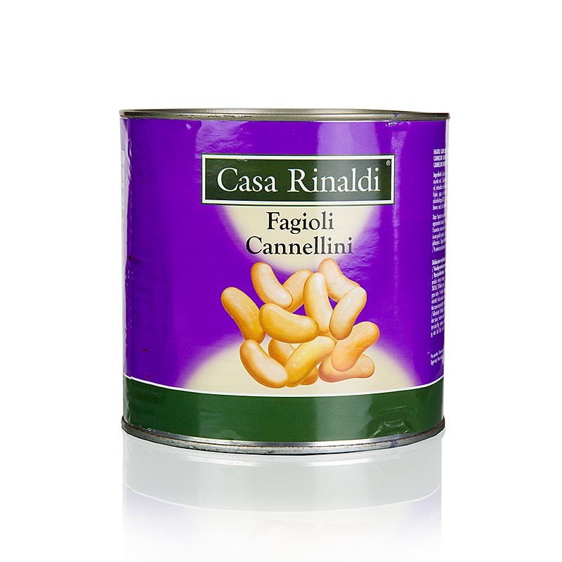 Cannellini baunir, hvitar, litlar - 2,5 kg - dos