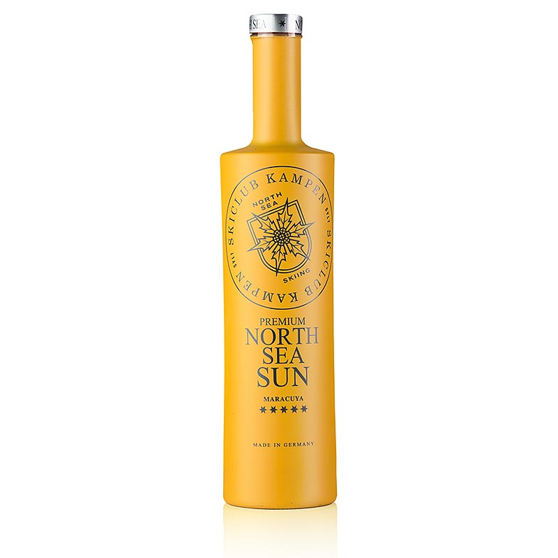 North Sea Sun, likoori vodkan ja passionhedelman kera, 15 tilavuusprosenttia, Ski Club Kampen - 700 ml - Pullo