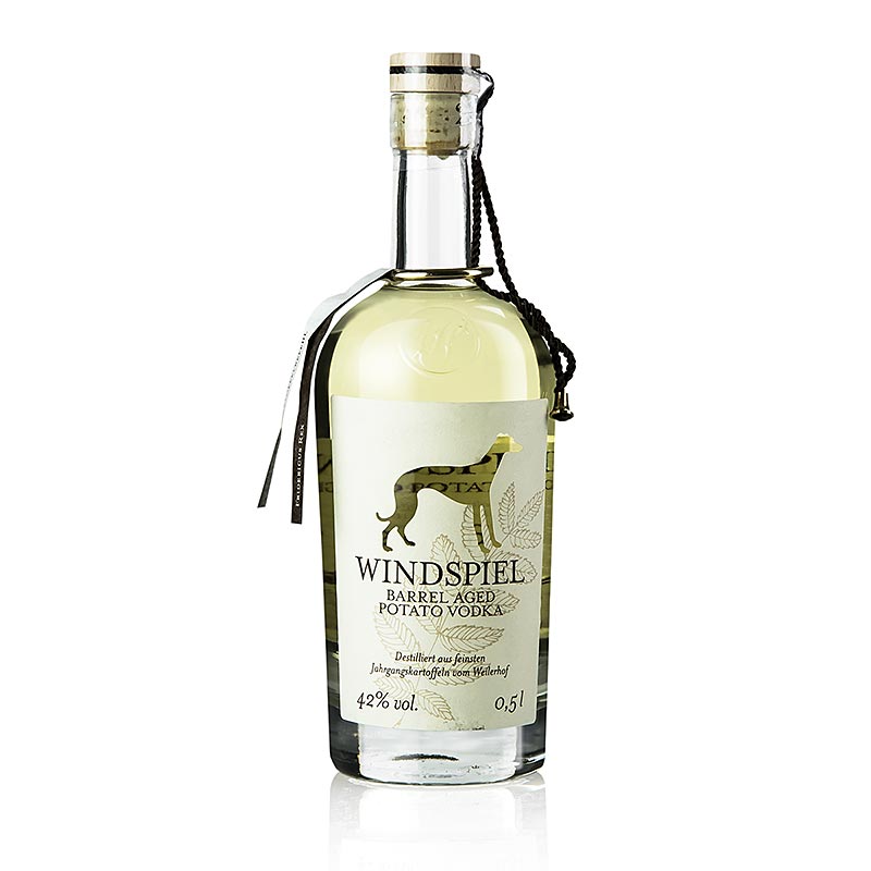 Windspiel - vodka patate nga Eifel, Vodka Fuci e vjeteruar, 42% vol. - 500 ml - Shishe