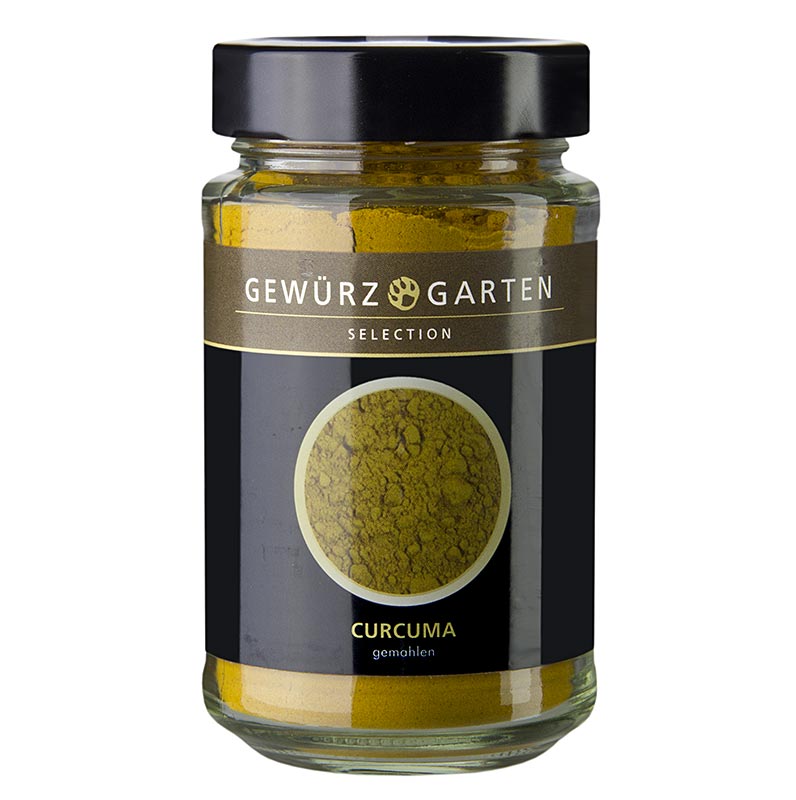 Spice Garden Curcuma (gurkmeja), mald - 120 g - Glas