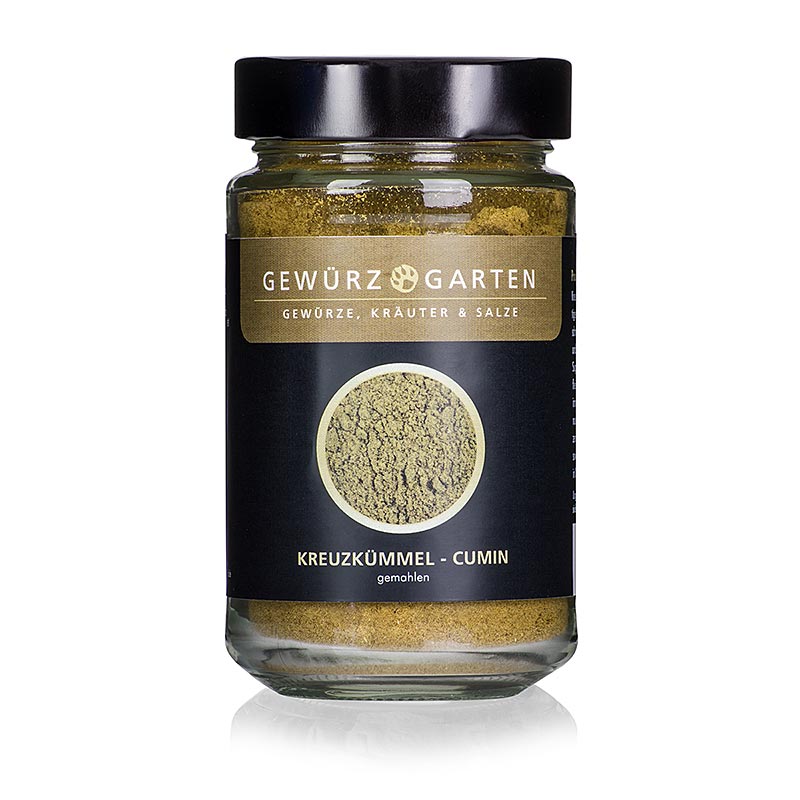 Spice Garden Cumin - Spisskummen, malt - 90 g - Glass