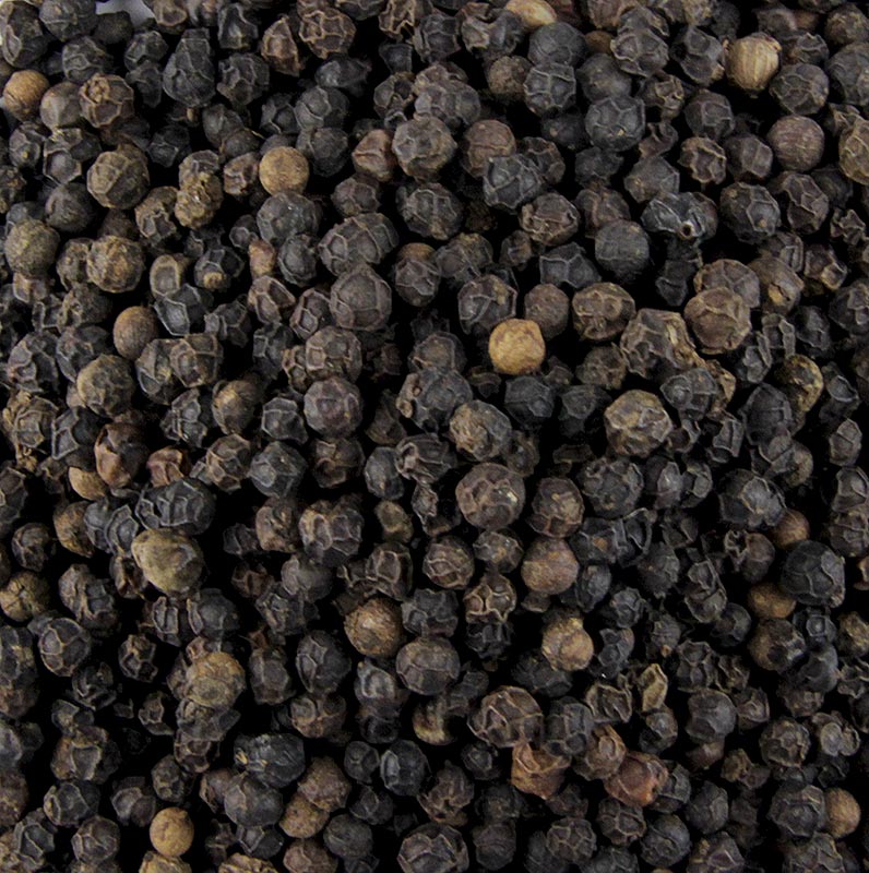 Spice Garden Lampong peppar, svart, Indonesien - 125 g - Glas