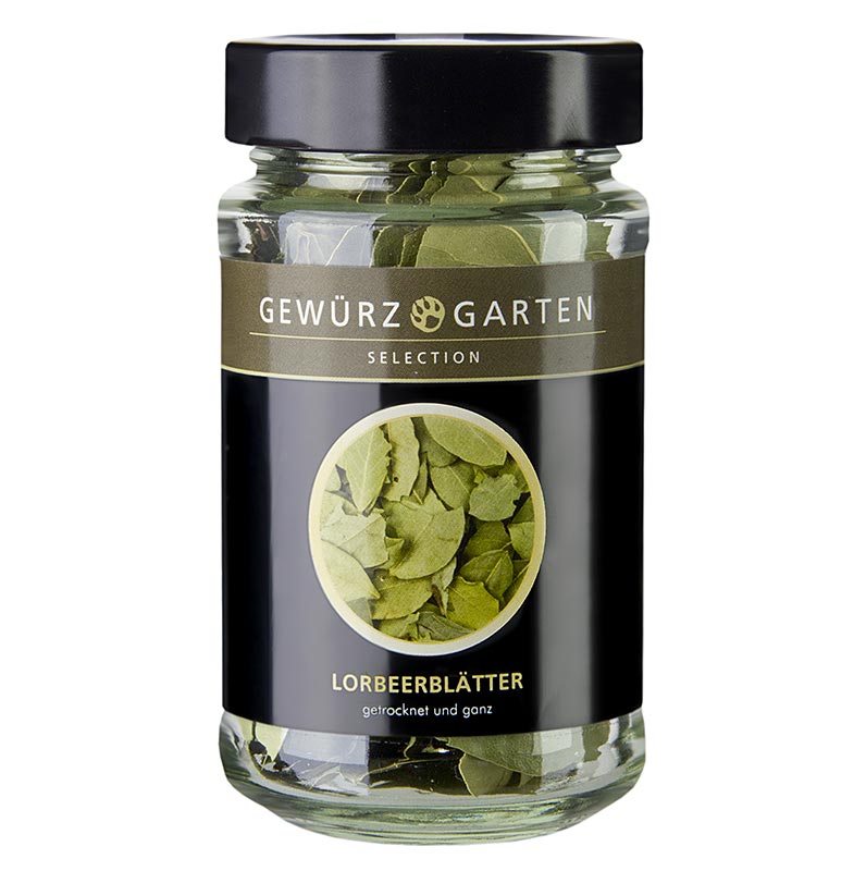 Folhas de louro Spice Garden, secas - 15g - Vidro