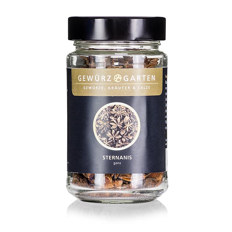 Spice Garden Anis estrelado, inteiro - 50g - Vidro