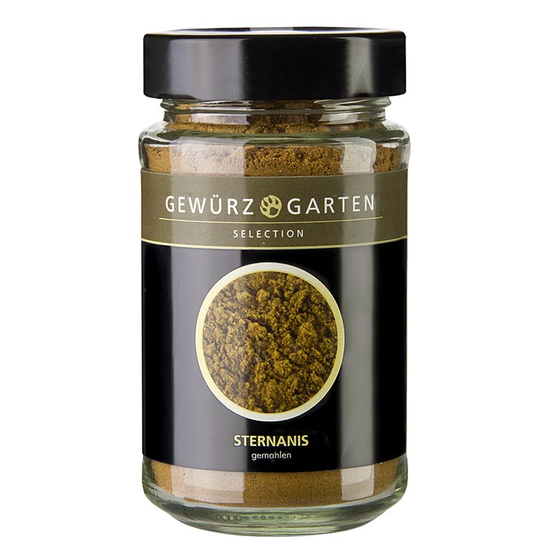 Spice Garden Stjerneanis, malt - 100 g - Glass