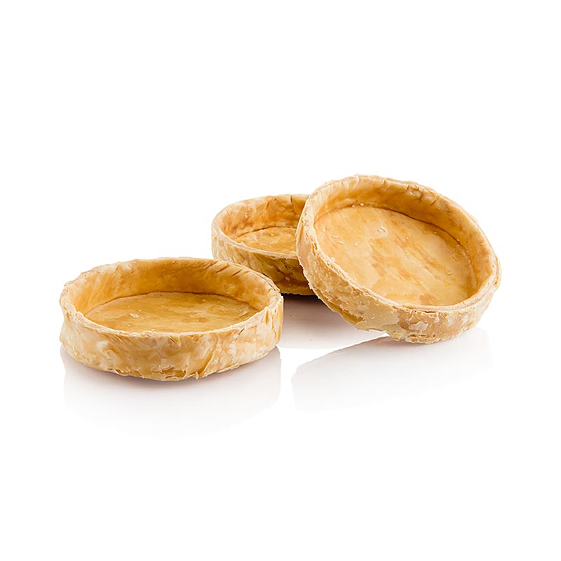 Tartlet kue puff Les Milles Feuilles, Ø 81 x 19 mm - 720g, 45 buah - Kardus