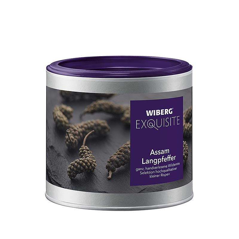 Wiberg Squisito pepe lungo Assam, intero - 200 g - Scatola degli aromi