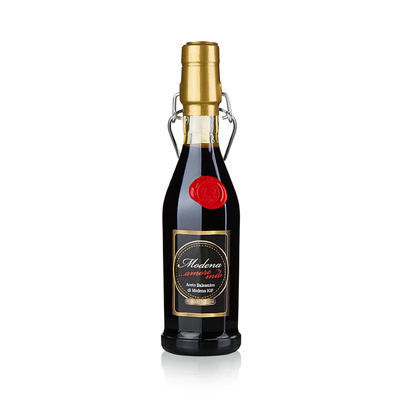 Aceto Balsamico fra Modena IGP / PGI Amore Mio, 13 ara, lagmark 6% syrustig - 250ml - Flaska