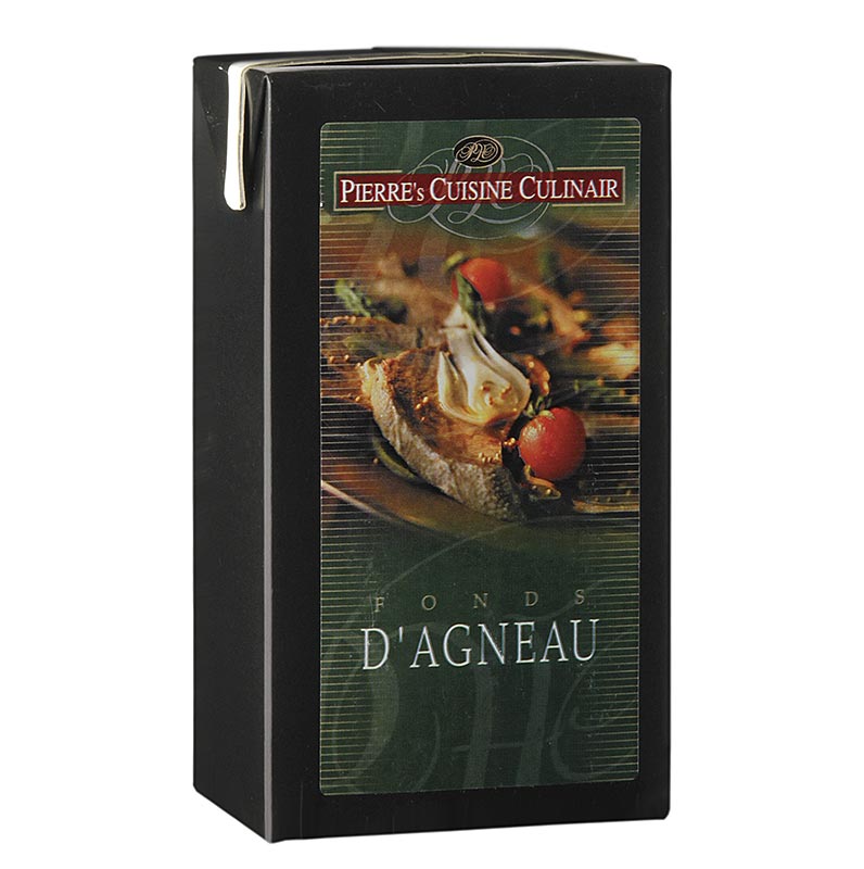 Pierre`s Cuisine Culinair Lammfond - Fond d`Agneau, küchenfertig - 1 l - Tetrapack Pierre`s Cuisine Culinair Lammfond - Fond d`Agneau, küchenfertig - 1 l - Tetrapack