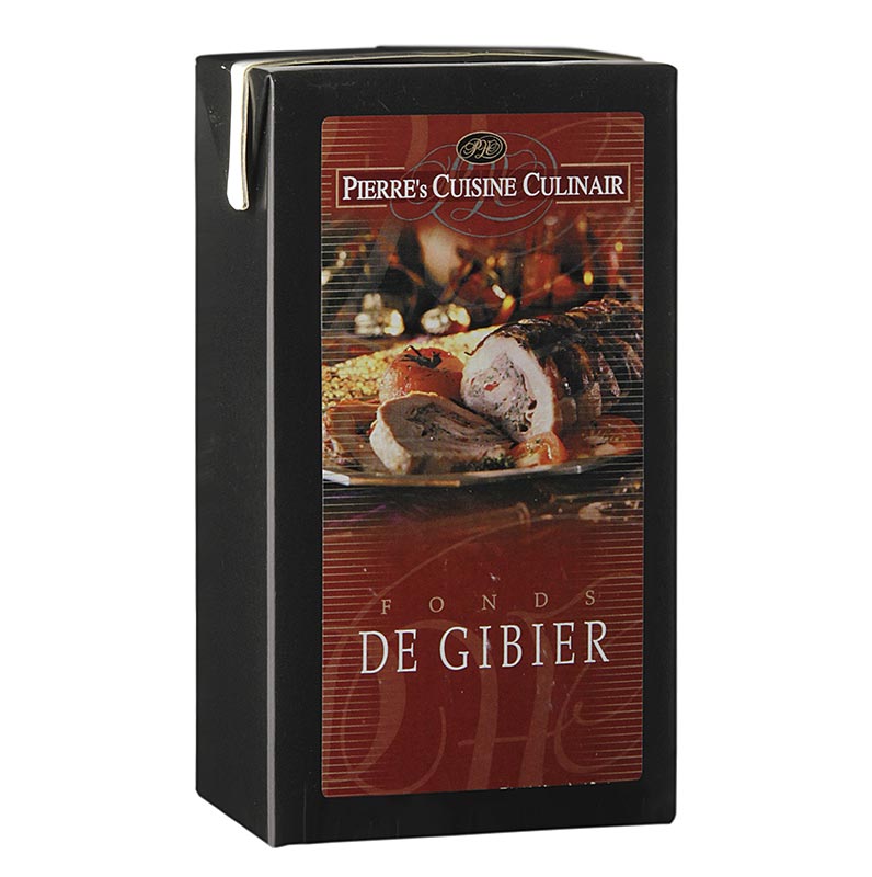 Pierre`s Cuisine Culinair Wildfond - Fond de Gibier, küchenfertig - 1 l - Tetrapack Pierre`s Cuisine Culinair Wildfond - Fond de Gibier, küchenfertig - 1 l - Tetrapack