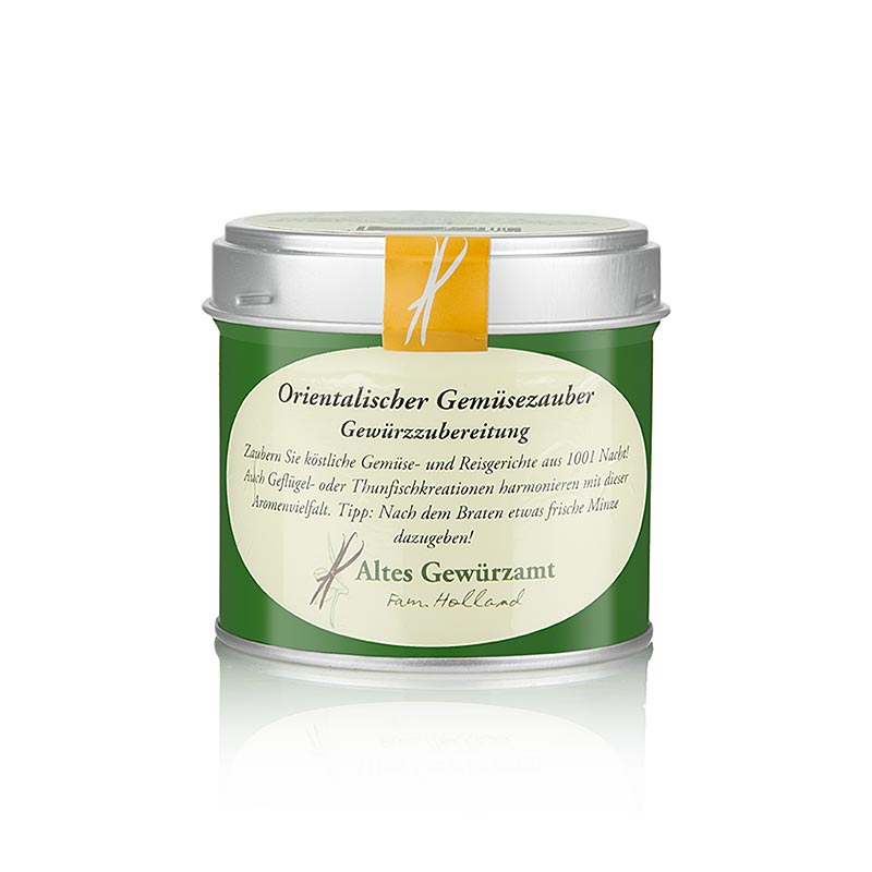 Orientalsk groennsaksmagi, kryddertilberedning, Old Spice Office, Ingo Holland - 80 g - kan