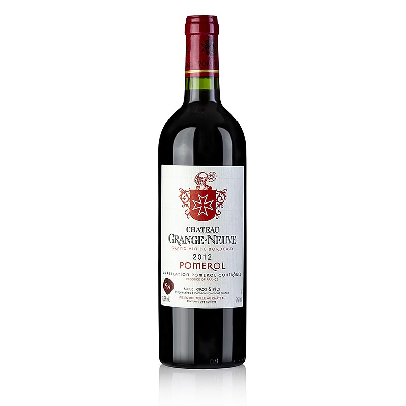 2012er Chateau Grange-Neuve, Pomerol, trocken, 15,5% vol. - 750 ml - Flasche 2012er Chateau Grange-Neuve, Pomerol, trocken, 15,5% vol. - 750 ml - Flasche