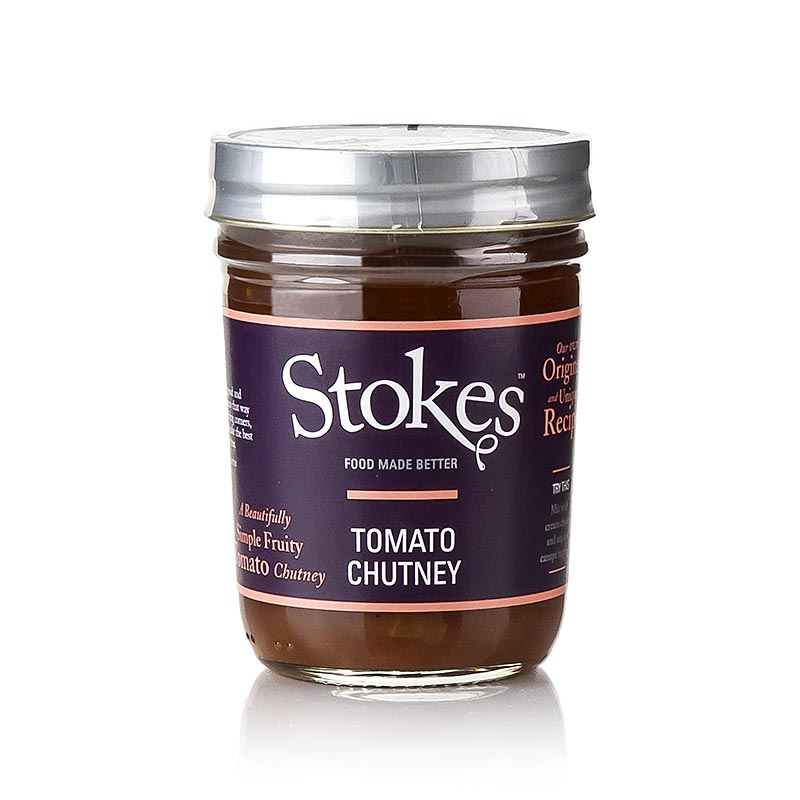 Stokes Real Tomato Chutney - 250 g - Glas Stokes Real Tomato Chutney - 250 g - Glas