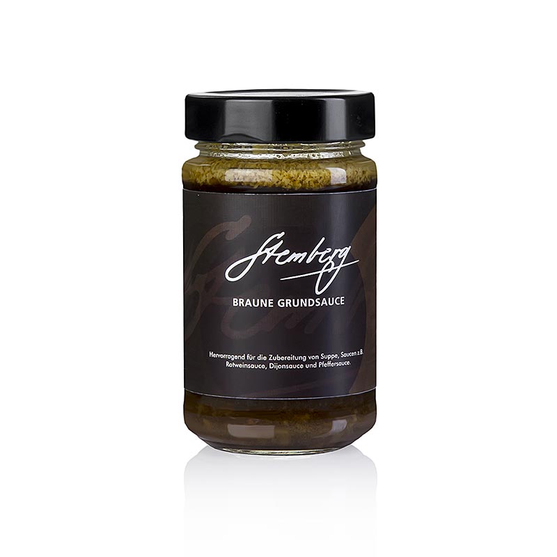Stembergs Braune Grundsauce - 225 ml - Glas Stembergs Braune Grundsauce - 225 ml - Glas