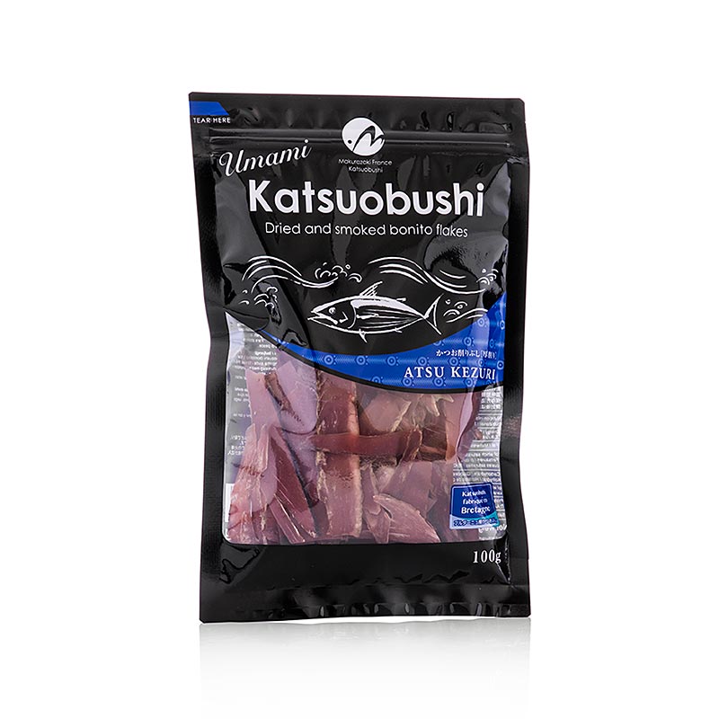 Katsuobushi - flocos de bonito, grossos, Usukezuri - 100g - bolsa