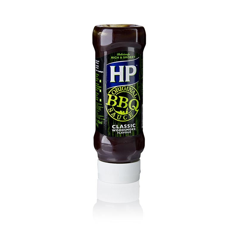 HP Classic Woodsmoke BBQ Sauce, der Saucenklassiker aus England, Squeeze Flasche - 400 ml - Flasche HP Classic Woodsmoke BBQ Sauce, der Saucenklassiker aus England, Squeeze Flasche - 400 ml - Flasche