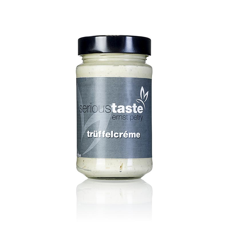 Serious Taste Trüffelcreme, Ernst Petry - 225 ml - Glas Serious Taste Trüffelcreme, Ernst Petry - 225 ml - Glas