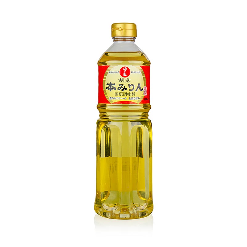 Mirin Hinode- vinho de arroz doce, condimento alcoolico - 1 litro - Garrafa PE
