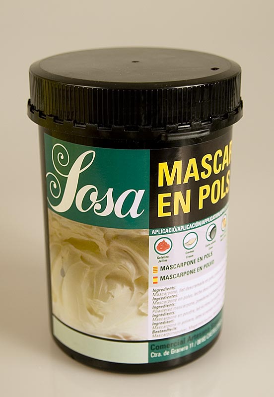 Mascarpone Pulver, Sosa - 400 g - Pe-dose Mascarpone Pulver, Sosa - 400 g - Pe-dose