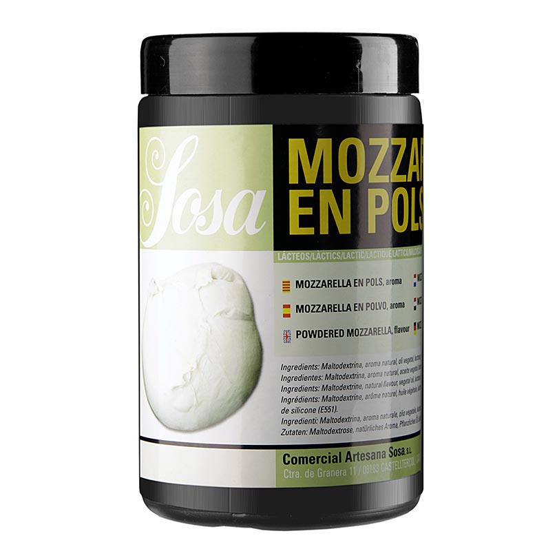 Mozzarellakäse Pulver, Sosa - 500 g - Pe-dose Mozzarellakäse Pulver, Sosa - 500 g - Pe-dose
