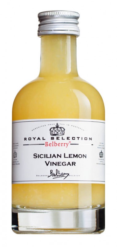 Vinagre de limon siciliano, vinagre de limon, Belberry - 200ml - Botella