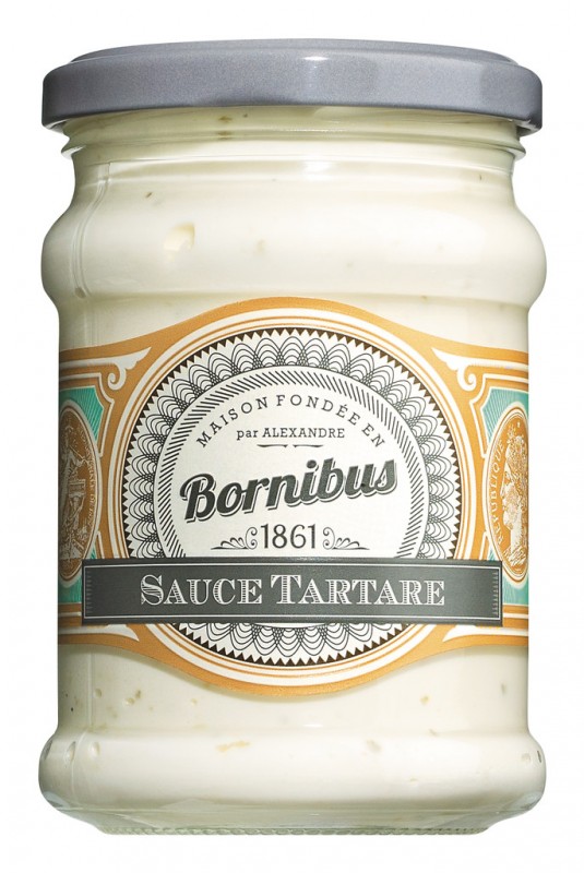 Salsa tartara, salsa tartara, Bornibus - 220 g - Bicchiere